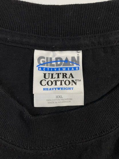 2001 SUPER BOWL BALTIMORE RAVENS Size XXL Vintage NFL T-Shirt / A1681