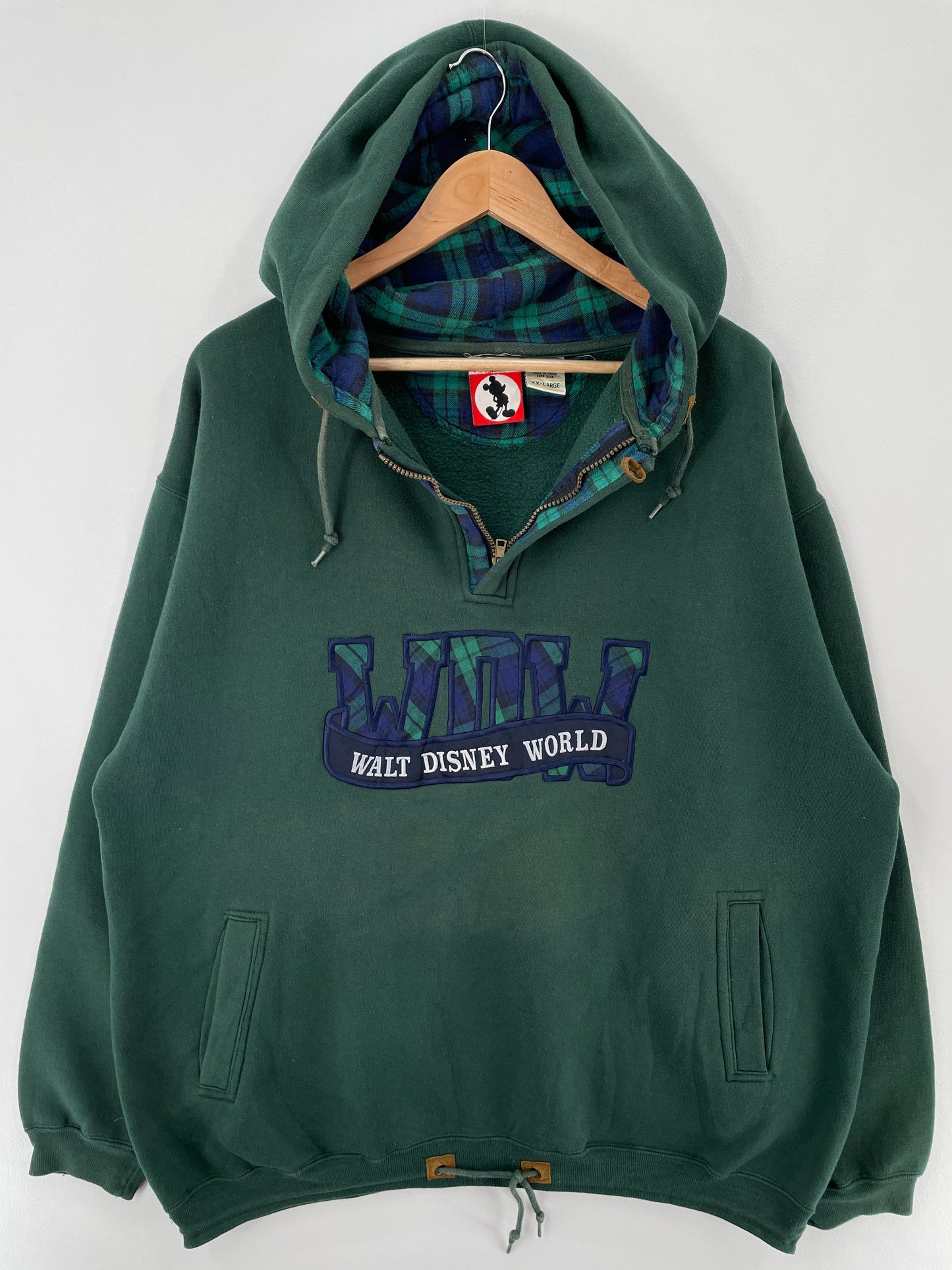 90's DISNEY WORLD Size XXL Vintage Hoodie Sweat-shirt / E150
