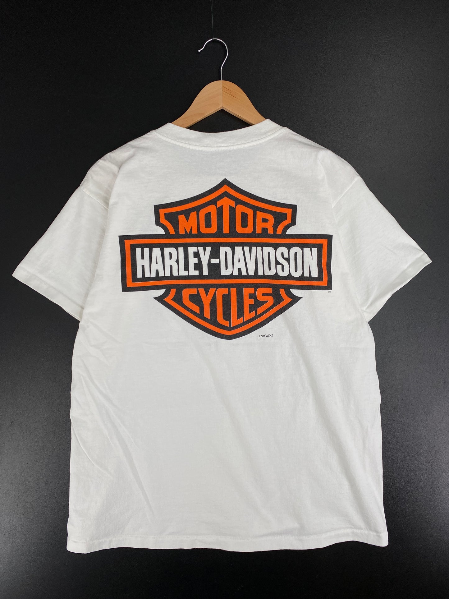 90’s HARLEY DAVIDSON Size L Vintage T-Shirt / E2793T