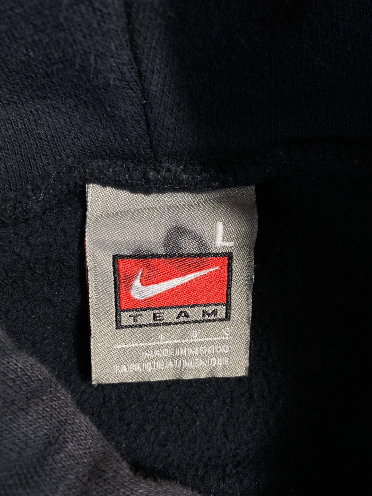 00' NIKE x PEACHTREE RIDGE BASKETBALL Size L Vintage College Hoodie Sweat-Shirt / A8236