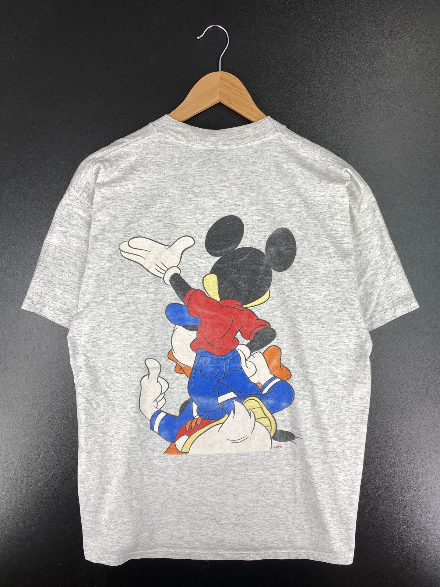 90’s DISNEY MICKEY Made in USA Size XL Vintage T-Shirt / A4581