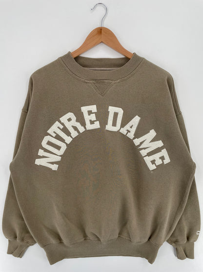 90’s NOTRE DAME Size L College Sweat-Shirt / A2334
