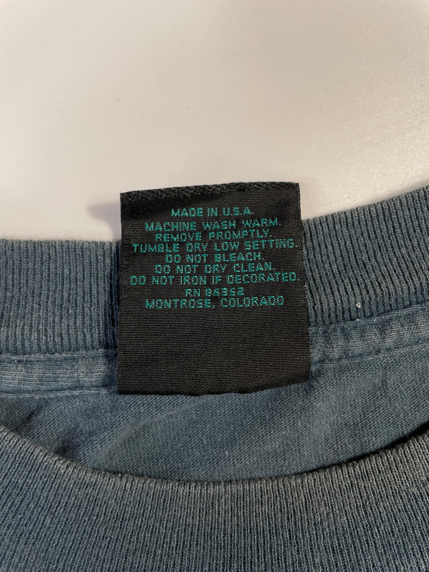 90s' LAKE WATEREE STATE PARK Made in USA Size L Vintage T-Shirt / A7707