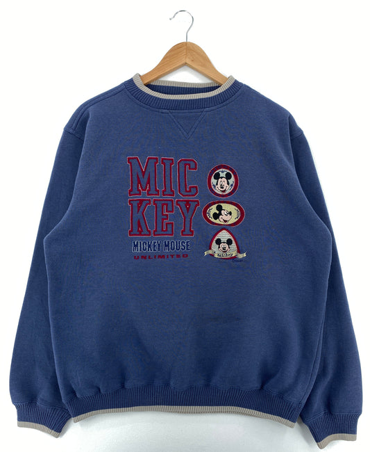 90's DISNEY MICKEY Size L Vintage Sweat-shirt / E2566S