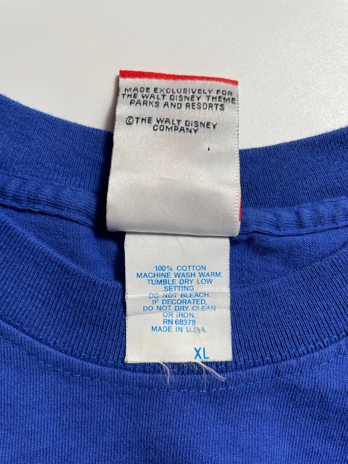 .90's WALT DISNEY Made in USA Size XL Vintage T-Shirt / A8837