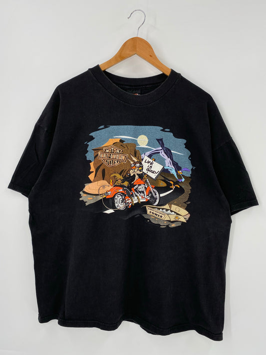 2000 WARNER BROS X HARLEY DAVIDSON Size XXL Vintage T-Shirts / K4429