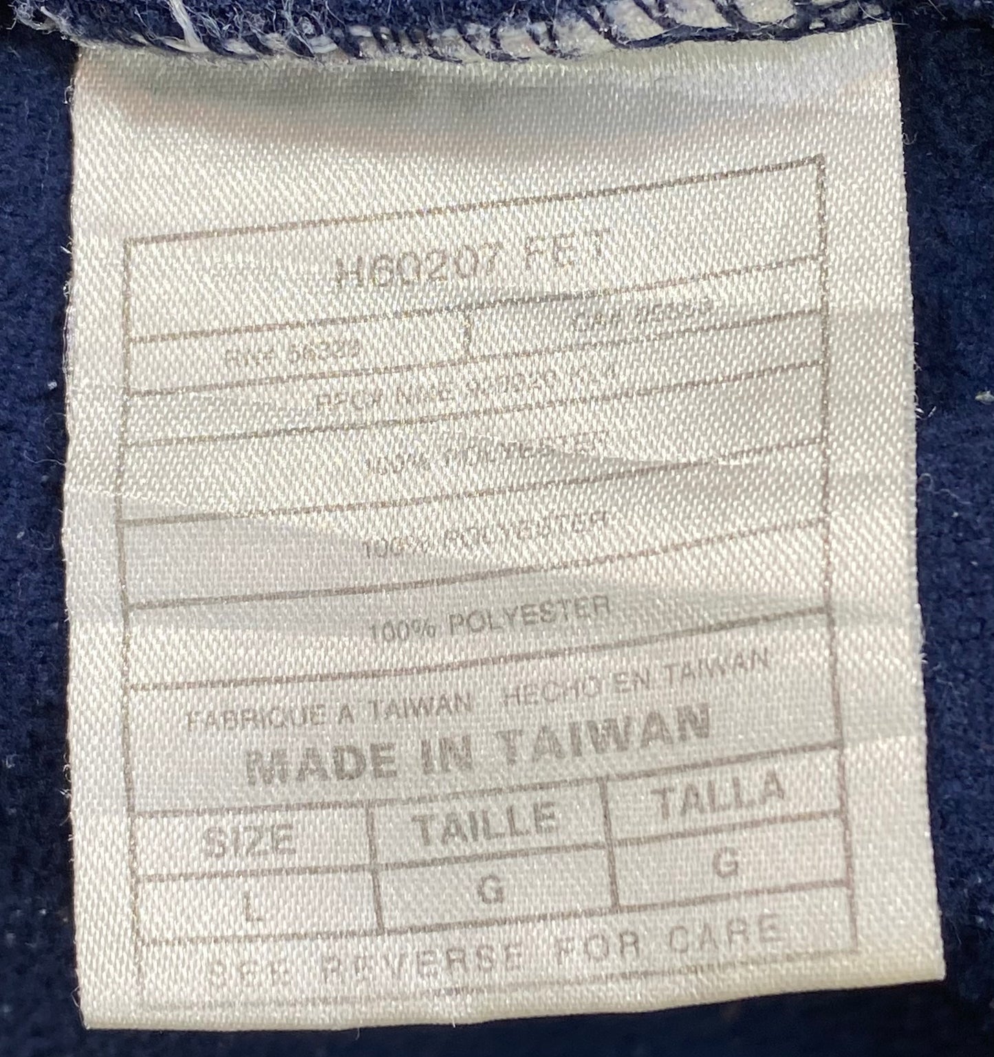 90's NIKE Half zip Vintage Fleece Shirt / 5086