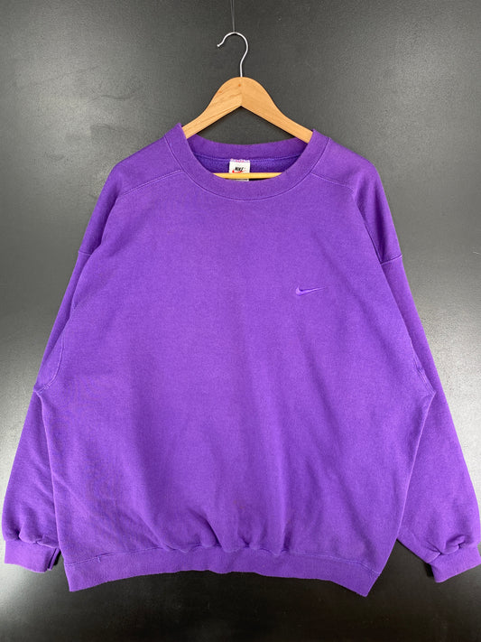 90’s NIKE MINI SWOOSH Made in USA Size XL Vintage Sweat-shirt / E6256S