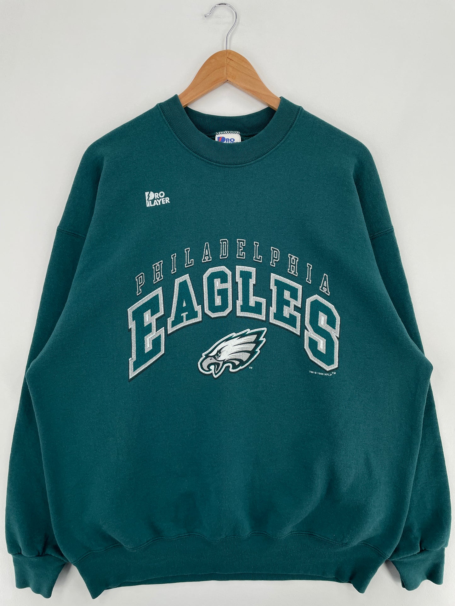 1996 PHILADELPHIA EAGLES Made in USA Size XXL Vintage NFL Sweat-Shirt / E1003