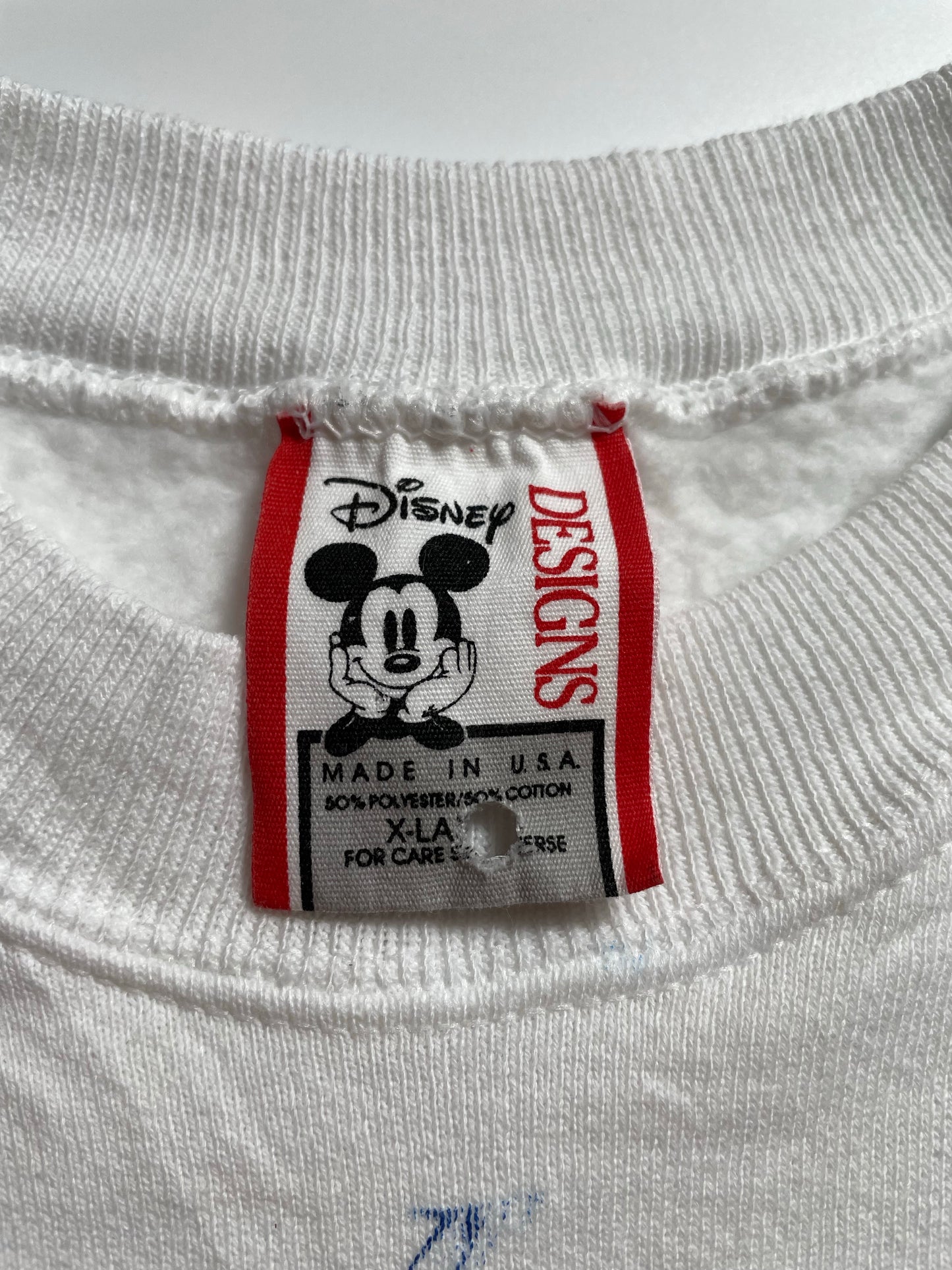 90’s DISNEY MICKEY Made in USA Size XL Vintage Sweat-shirt / K9045
