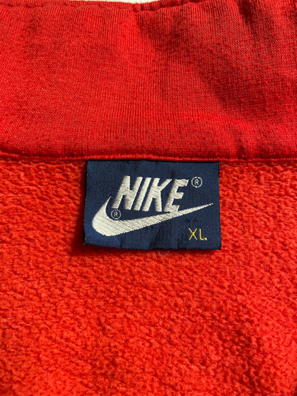 90's NIKE Size XL Vintage Zip-up Sweat-shirt / G4532S