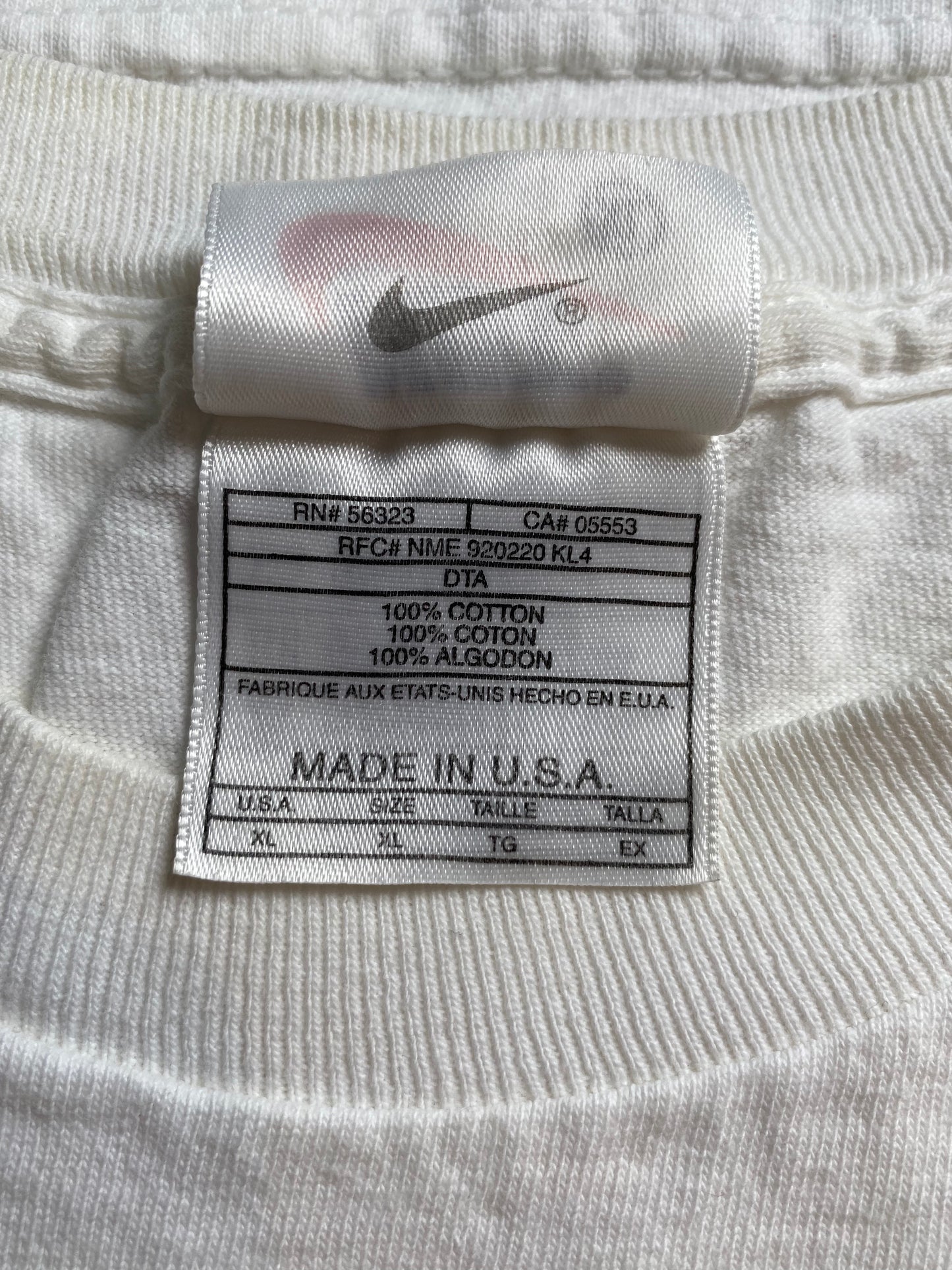 90's NIKE GOLF Made in USA Sizde XL Vintage T-Shirt / A2373