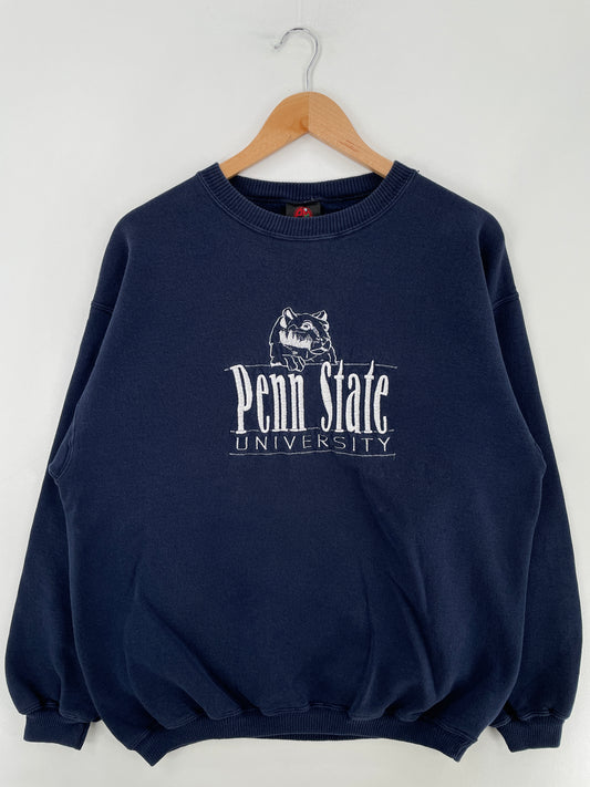 90's PENN STATE Made in USA Size L Vintage College Sweat shirt / E4379S