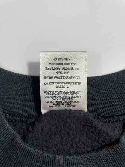 90's DISNEY MICKEY MINNIE HALLOWEEN Made in USA Size L Vintage Sweat-shirt / A7340