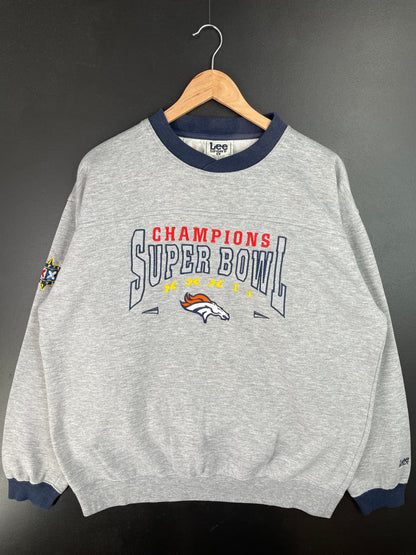 1998 DENVER BRONCOS Size L Vintage NFL Sweat-Shirt / A9251