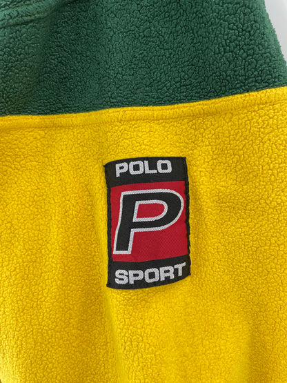 90’s POLO SPORT Size L Vintage Half Zip Fleece Jacket/ K4751