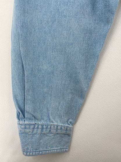 Vintage HARLEY DAVIDSON Size XXL Denim Button-Down Shirt / A6361