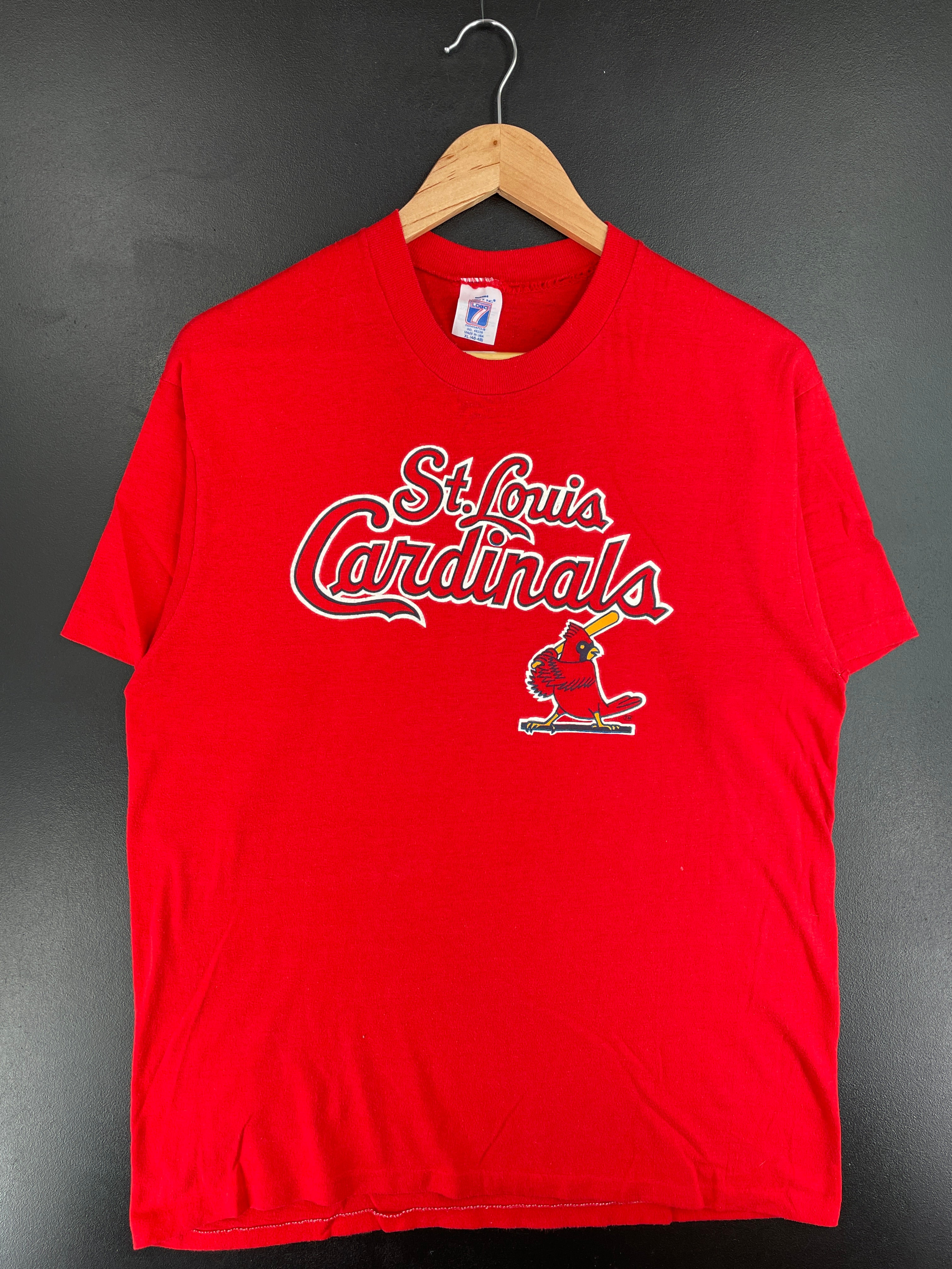 90's ST. LOUIS CARDINALS Made in USA Size XL Vintage MLB T-Shirt / E60 –  FISHTALE VINTAGE