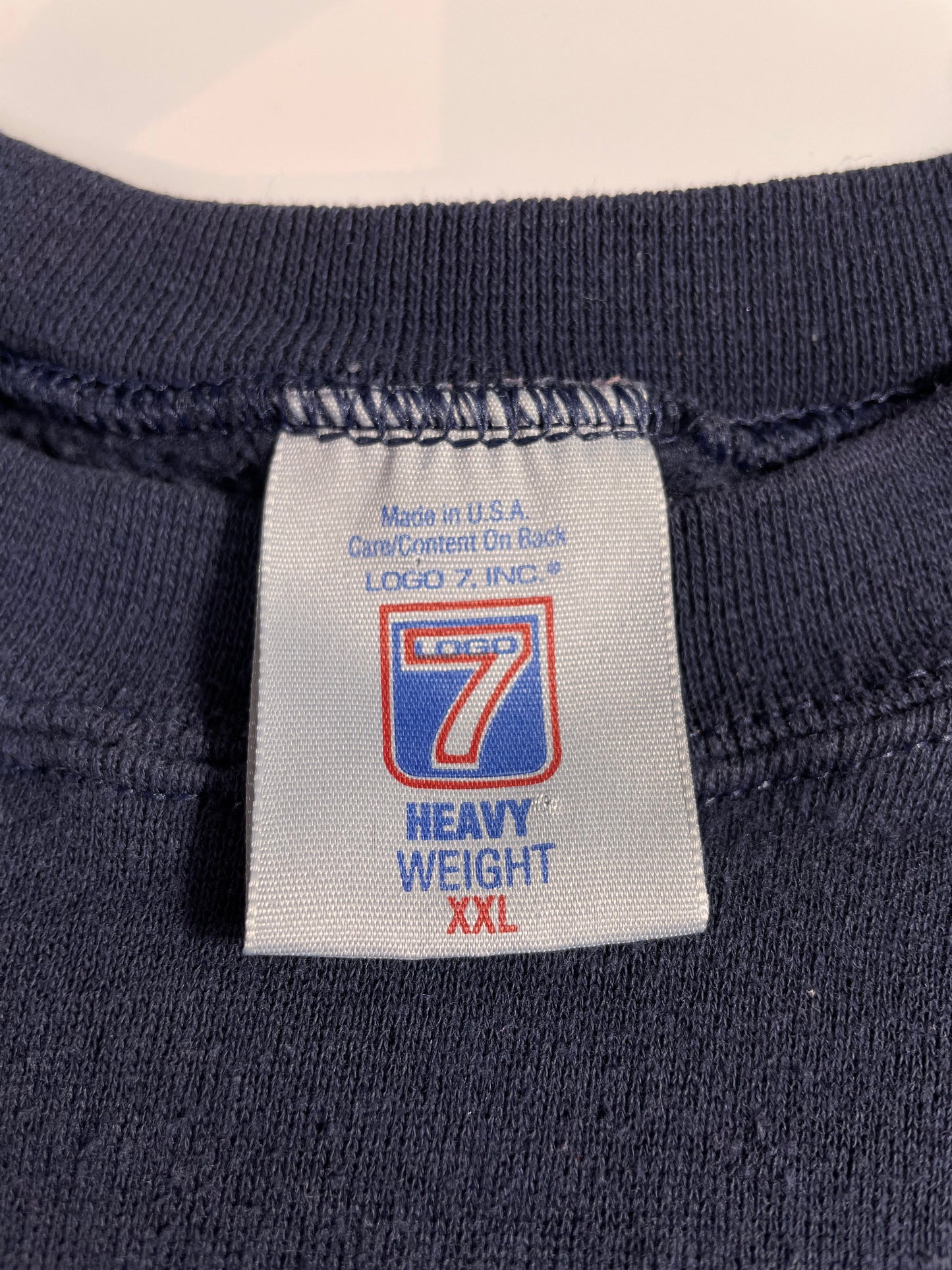 90's ILLINOIS ILLINI Made in USA Size XXL Vintage College Sweat-shirt / A488