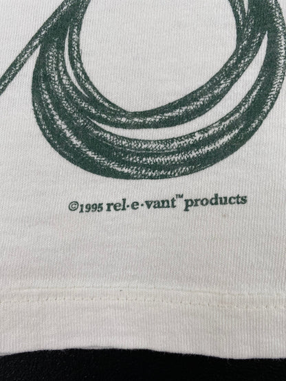 1995 RELEVANT PRODUCTS GARDENING TOOLS Made in USA Size L Vintage T-Shirt / E6308T