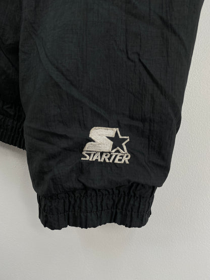 90's STARTER x CHICAGO BULLS Size XL Vintage NBA Nylon Jacket / A8762