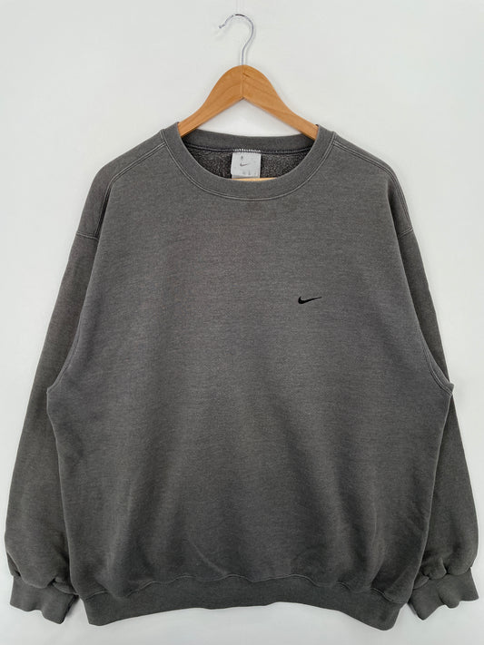 00' NIKE MINI SWOOSH Size XL Vintage Sweat-shirt / A6579