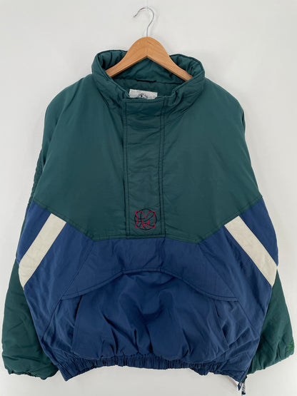 90's STARTER x DISNEY MICKEY Size XL Vintage Padded Nylon Jacket / A9918