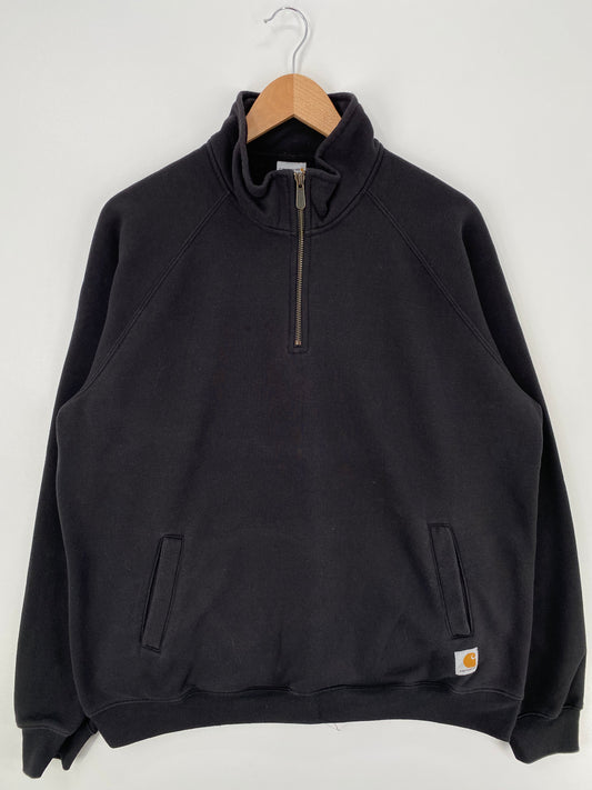Vintage CARHARTT Size XL Half-Zip Sweat-shirts / A945