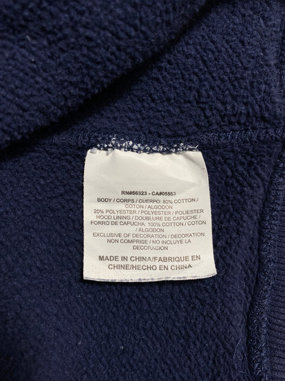 Vintage NIKE x ILLINOIS Size XXL College Hoodie Sweat-Shirt / A8232