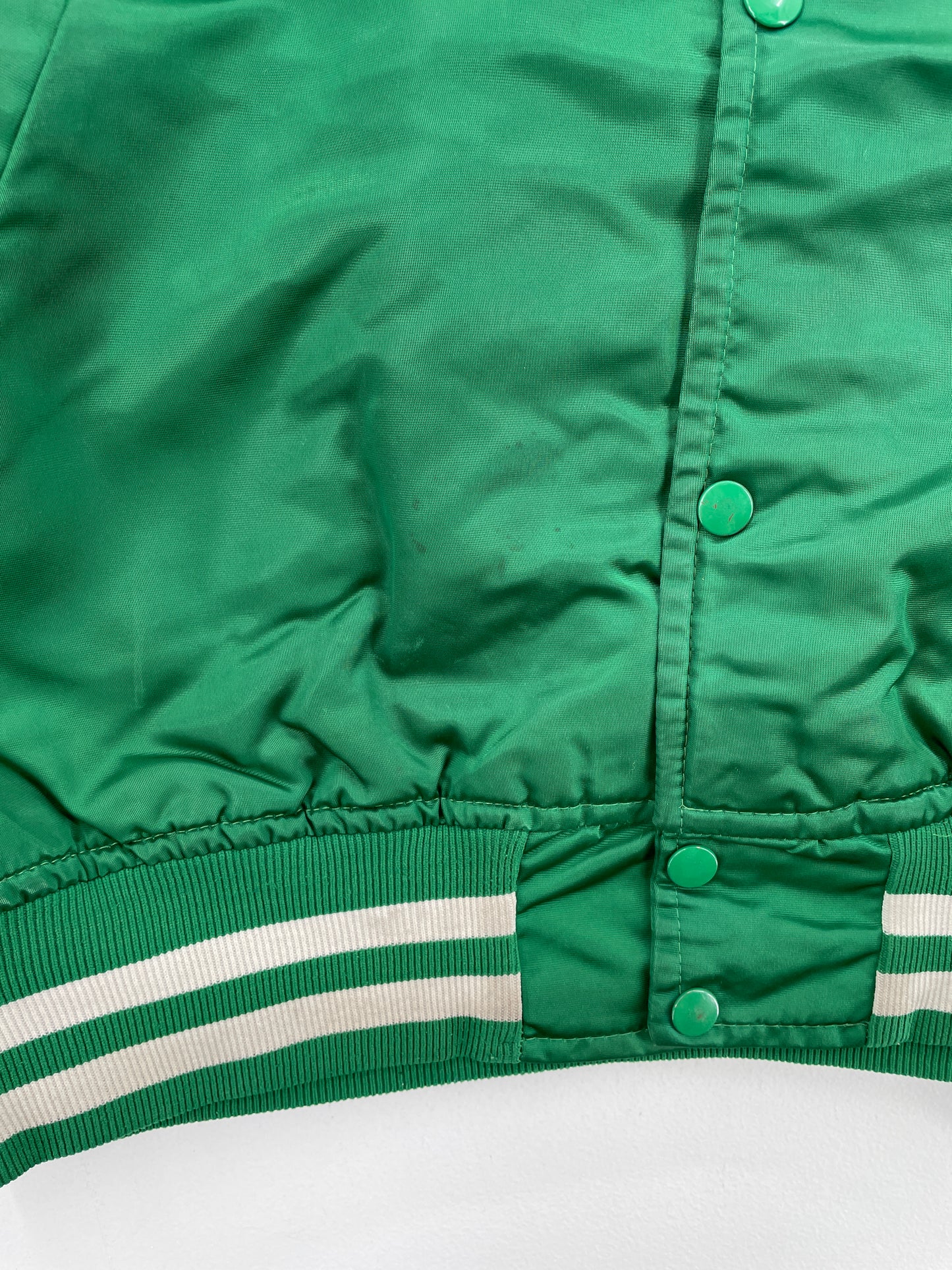 90's STARTER x BOSTON CELTICS Made in USA Size XL Vintage NBA Nylon Padded Jacket / E865