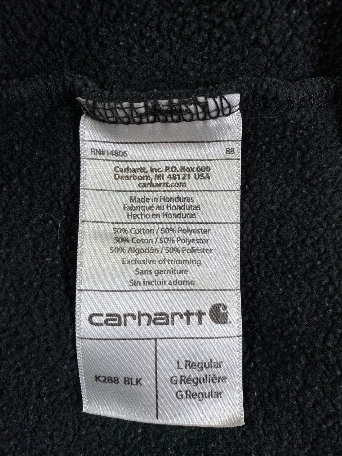 Vintage CARHARTT Size L Hoodie Sweat-shirts / A831