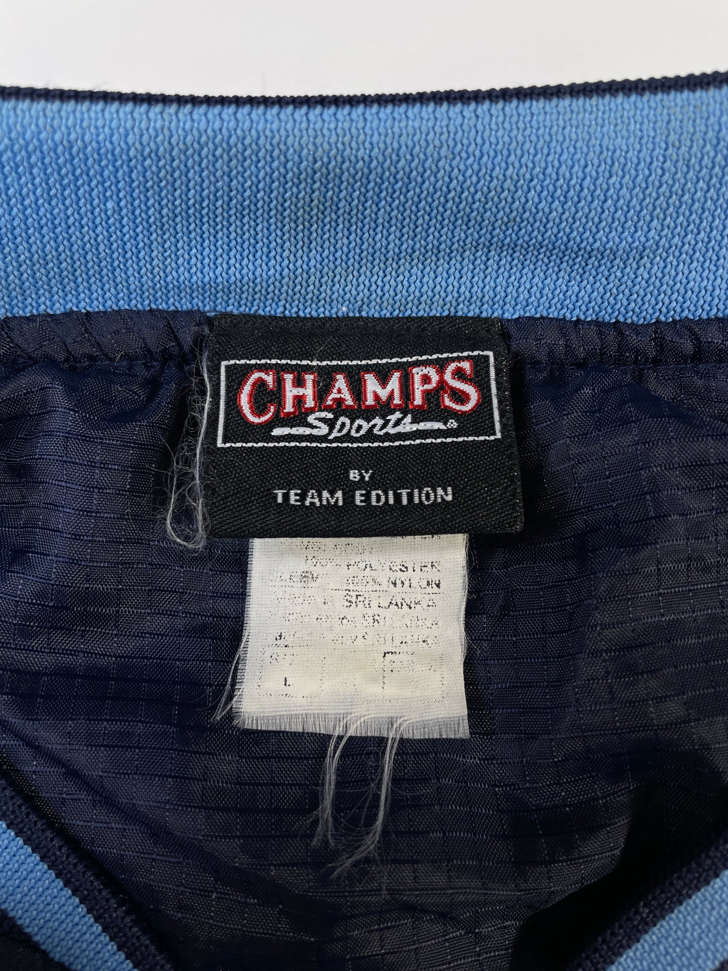 Vintage CAROLINA TER HEELS Size L College Zip-up Nylon Jacket / E1831N