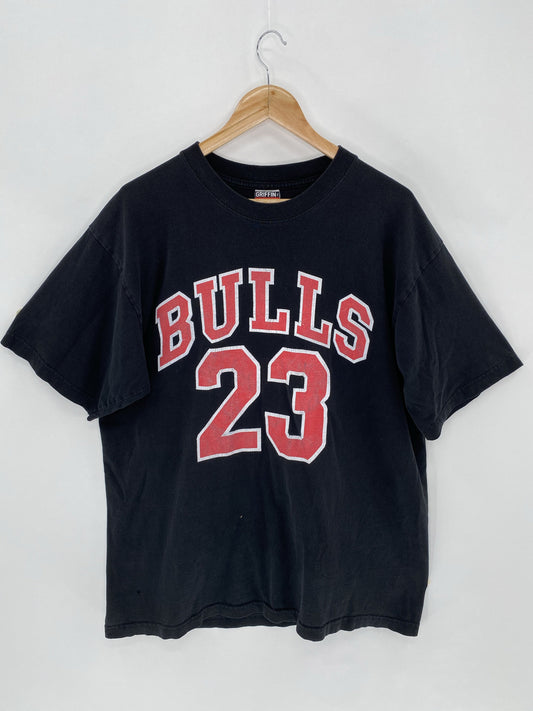 90’s Jordan Chicago Bulls Made in USA Size XL T-shirt / K5210