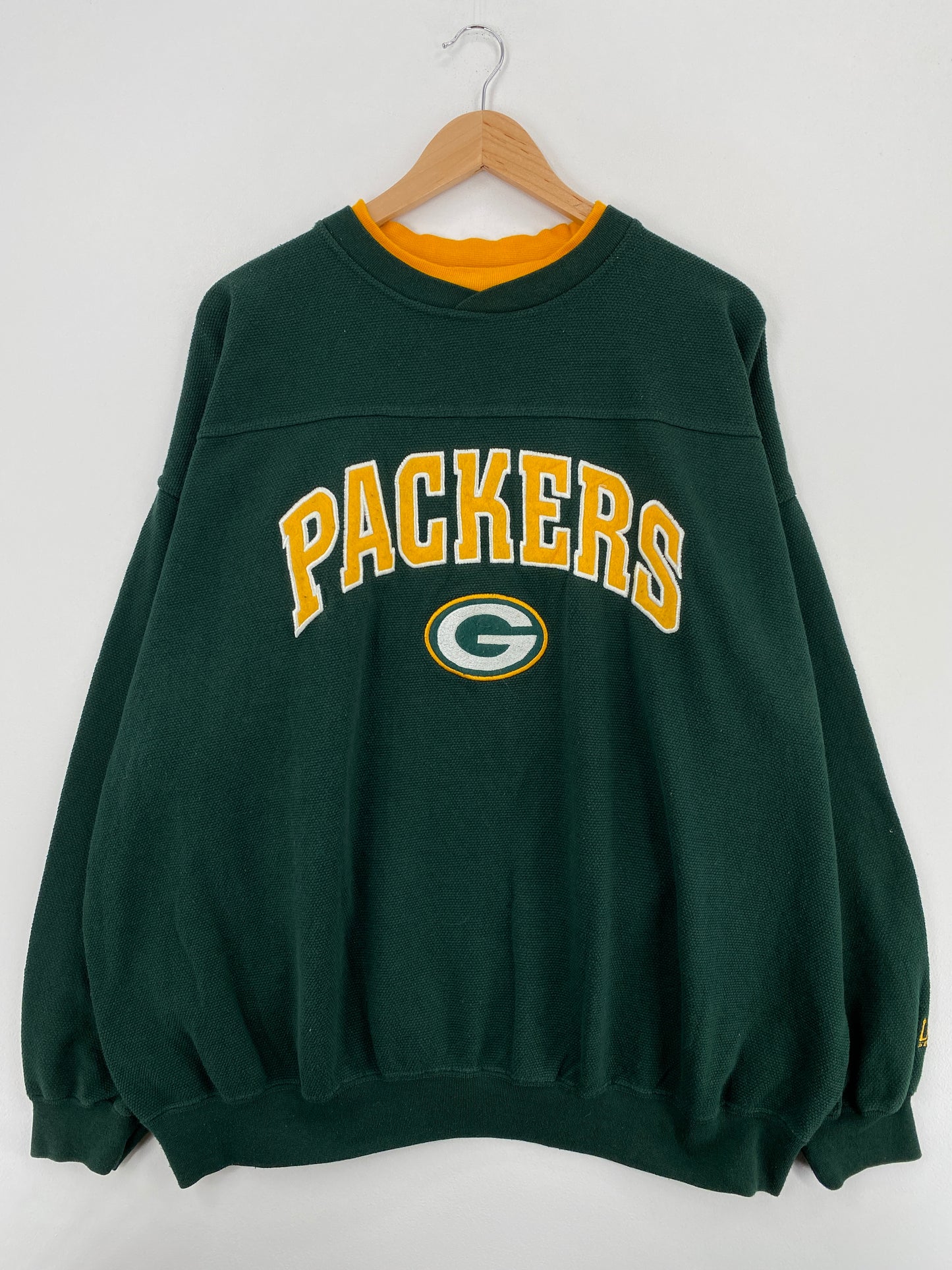 90's GREEN BAY PACKERS Size XXL Vintage NFL Sweat-Shirt / A5837