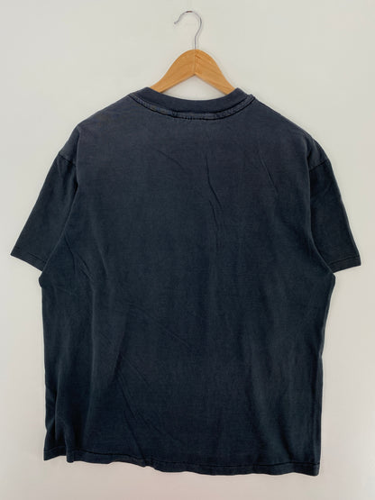 90's BAT CONVERSATION INTERNATIONAL Made in USA Size XL Vintage T-Shirt / A3964