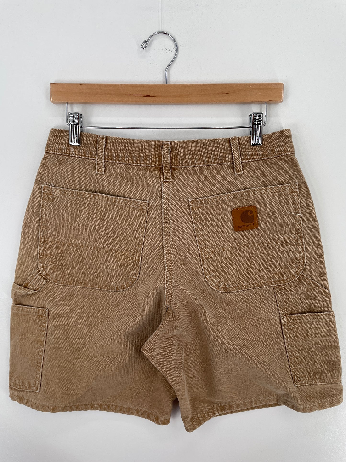 Vintage CARHARTT Made in USA Size W30xL7.5 Duck Shorts / A4276