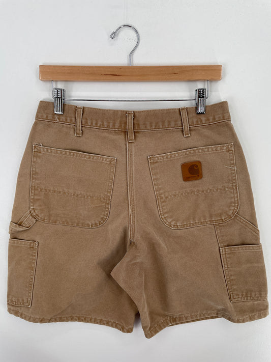 Vintage CARHARTT Made in USA Size W30xL7.5 Duck Shorts / A4276