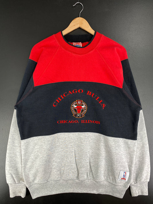 90's CHICAGO BULLS Made in USA Size XL Vintage NFL Sweat-Shirt / A5180