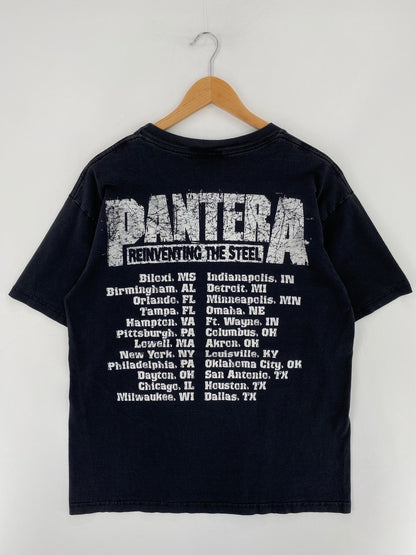 .2000 PANTERA Size L Vintage Music T-Shirt / E6604T