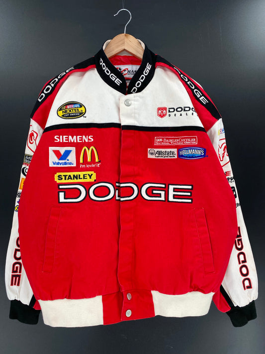 Vintage NASCAR DODGE Size XXL Racing Jacket / K5593