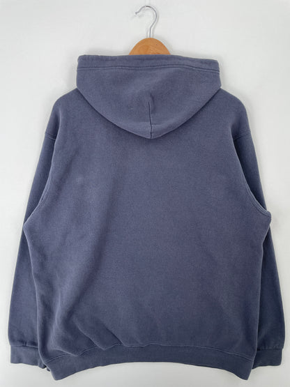 90’s NIKE CENTER SWOOSH Size L Vintage Hoodie Sweat-Shirt / A9262