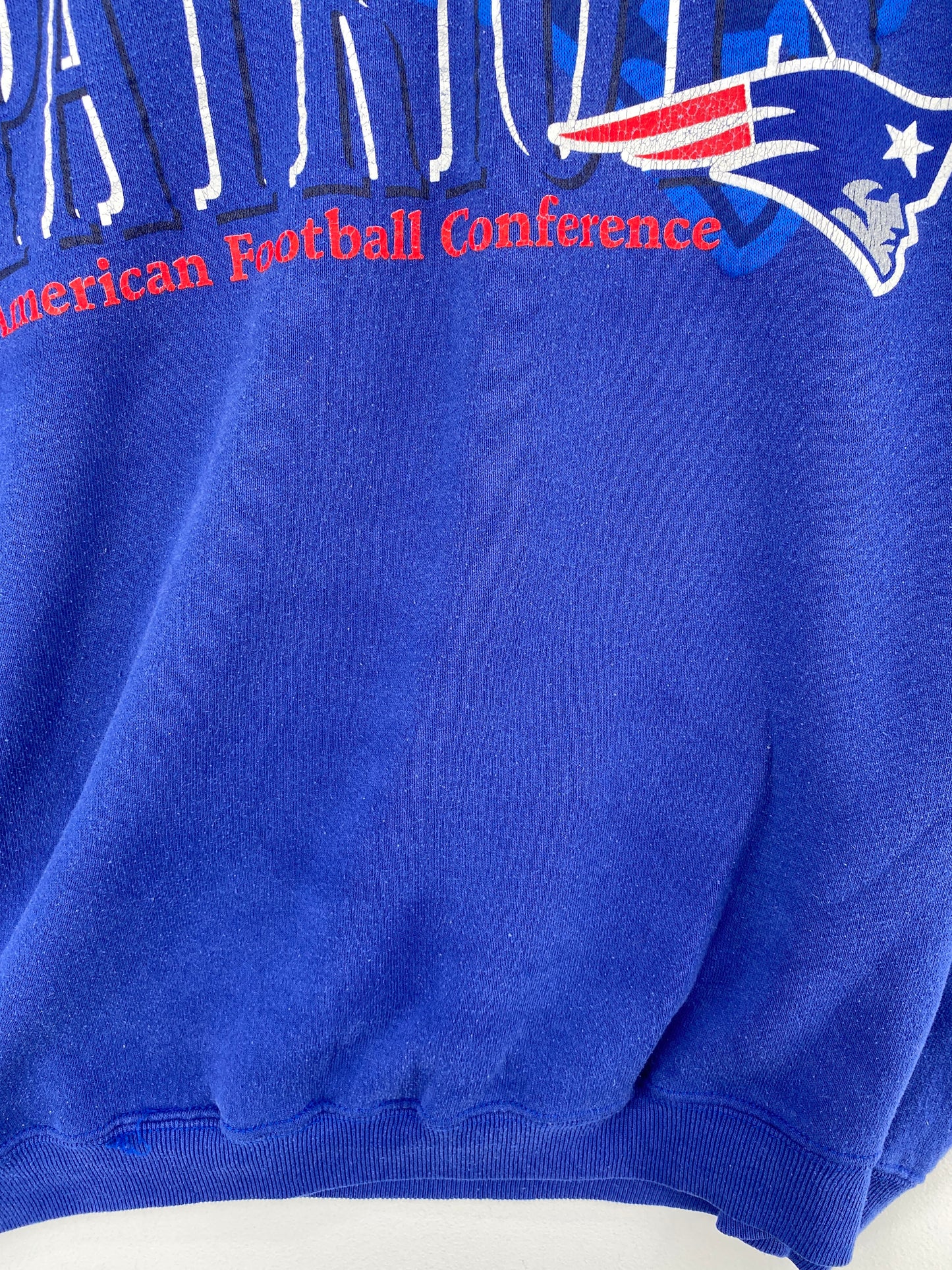 90's STARTER x NEW ENGLAND PATRIOTS Size XL Vintage NFL Sweat-Shirt / A3904