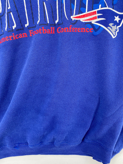90's STARTER x NEW ENGLAND PATRIOTS Size XL Vintage NFL Sweat-Shirt / A3904