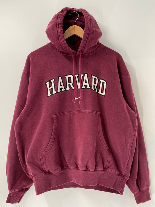 00' NIKE HARVARD Size M Vintage Hoodie Sweat-Shirt / K4820