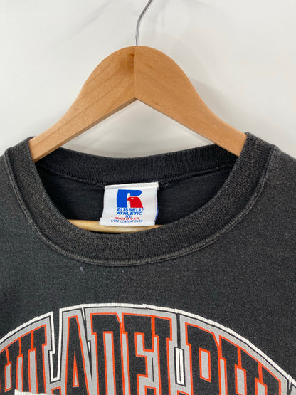 90’s RUSSELL x PHILADELPHIA FLYERS Made in USA Size XL Vintage NHL T-Shirts / K4832