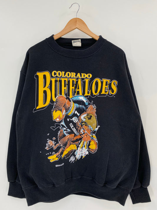 Vintage COLORADO BUFFALOES Made in USA Size XL Sweat - Shirt/ K6544