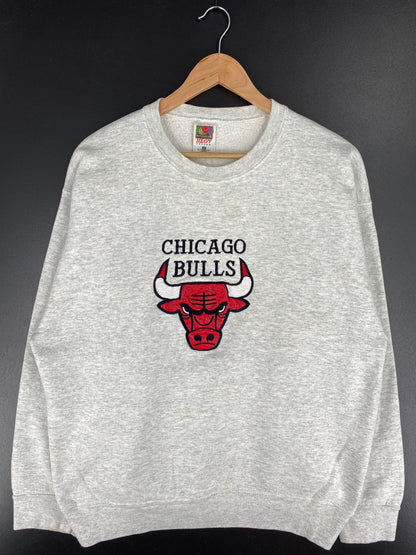 90's CHICAGO BULLS Made in USA Size XL Vintage NBA Sweat-Shirt / A6082