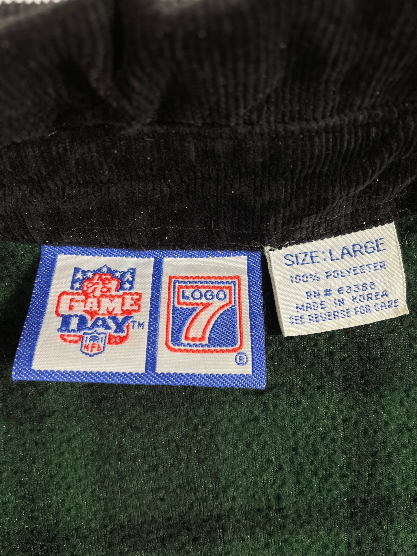 Vintage GREEN BAY PACKERS Size L Vintage NFL Fleece / E3016S