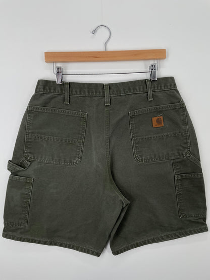Vintage CARHARTT Size W34xL8 Duck Shorts / A1494