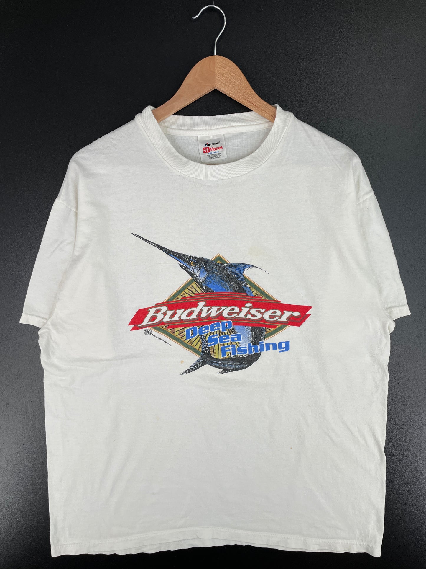 1999 BUDWEISER Size L Vintage T-Shirt / A3807
